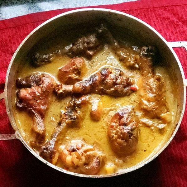 Smoked Coconut Chicken Curry