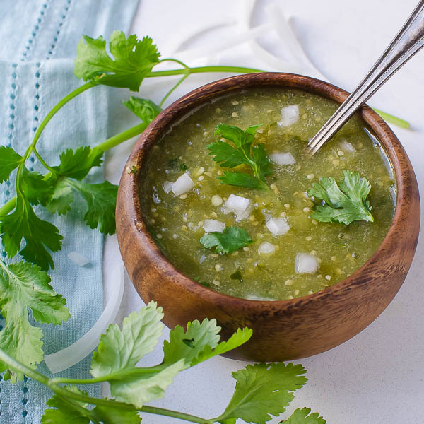 Authentic Hot Smoked Salsa Verde