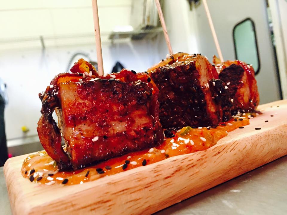 Bacon Wrapped Pork Belly