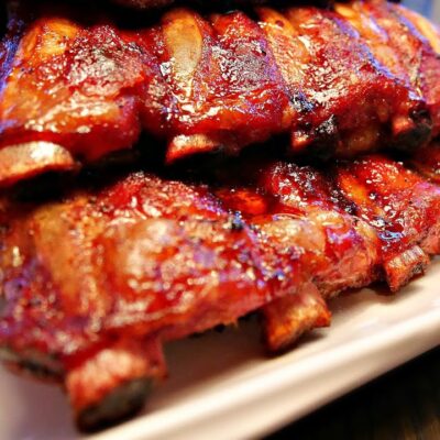 BBQ Veal Ribs